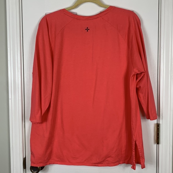 Care + Wear coral colored 3/4 length sleeves with zippers on each side size XL - Picture 6 of 6